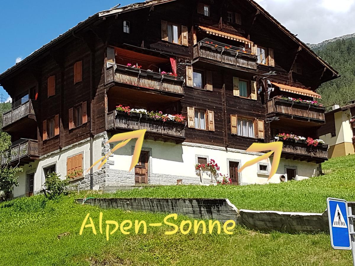 Apartmán Alpen-Sonne Sankt Niklaus Exteriér fotografie